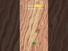 Houten fineer van oogborrel 0,15-0,55 mm Dikte