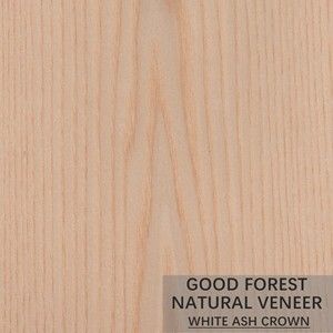 Natuurlijke die ASH Wood Veneer Sheets Special-Korrel voor Deuren wordt aangepast