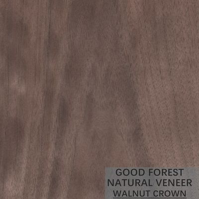 Kwart van het Vernisjebladen van de korrelbifurcatie sneed het Natuurlijke Houten Amerikaanse Okkernoot