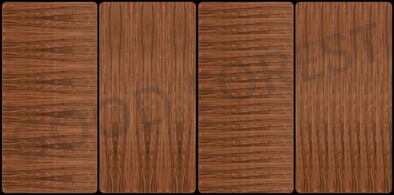 OEM het Natuurlijke Apple Houten Vernisje van de het Kwartbesnoeiing van de Vernisje Verticale Korrel