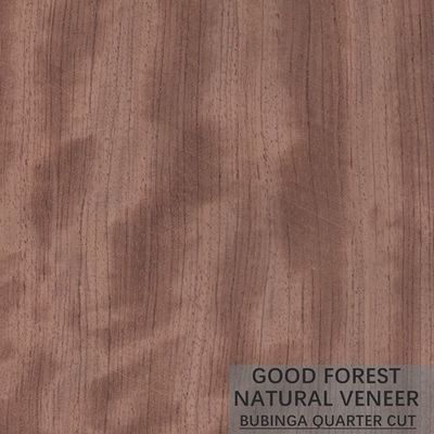 Speciaal Myanmar Bubinga Rode Houten Vernisje Natuurlijke Onregelmatige Textuur