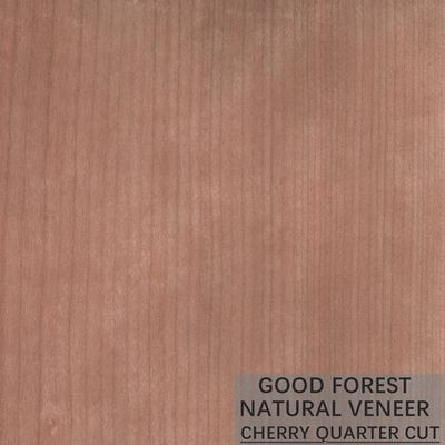 Populaire Kleur van decoratie de Natuurlijke Cherry Veneer Quarter Cut Smoked