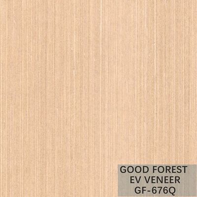 De kunstmatige Houten Eik van de Vernisjeparel met Verticale Populaire Korrel en Witte Kleur