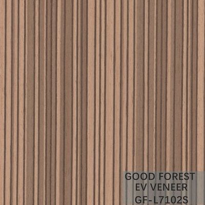 EV Natuurlijke de Kleuren Rechte Korrel van het vernisje Gestreepte Gebouwde Houten Vernisje