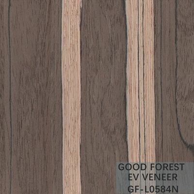 EV Onregelmatige de Textuurkorrel van Olive Wood Veneer Flooring Engineered