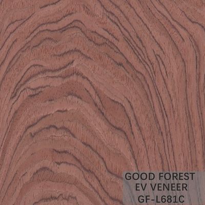 Vervaardiging van houten fineer Bubinga Crown Cut Hout fineer gesneden techniek OH-L663N/963C/655C/666N/936N/581C/681C/0735N
