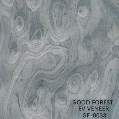 De gebouwde Houten Grootte van Burl Wood Veneer EV 2500*640 mm van de Vernisjeboom