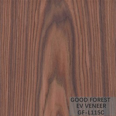 Gebouwd Houten Vernisje Brazilië Santos Rose Wood Veneer Natural Color
