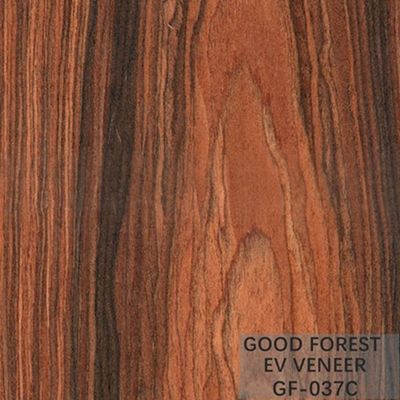 Gebouwd Houten Vernisje Brazilië Santos Rose Wood Veneer Natural Color