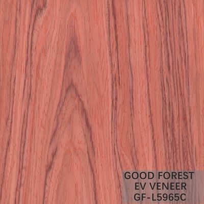 De gebouwde Houten Grootte van Vernisje Rode Santos Rose Wood 2500*640 mm