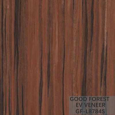 De Aangepaste Dienst van Santos Rose Engineered Wood Veneer Straight Korrel