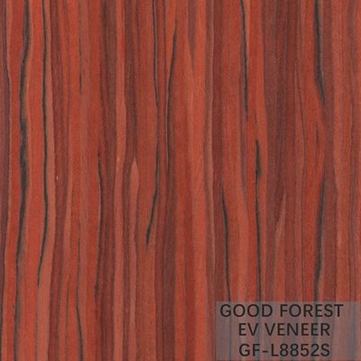 De Aangepaste Dienst van Santos Rose Engineered Wood Veneer Straight Korrel
