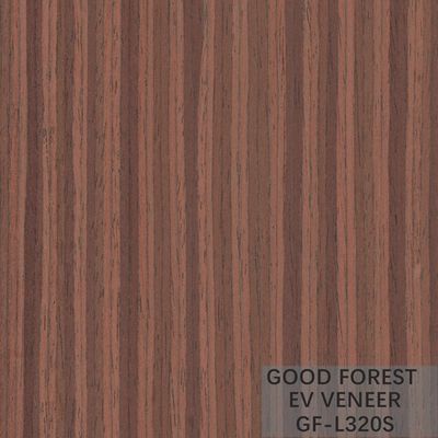 De Aangepaste Dienst van Santos Rose Engineered Wood Veneer Straight Korrel