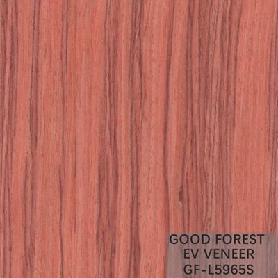 De Aangepaste Dienst van Santos Rose Engineered Wood Veneer Straight Korrel