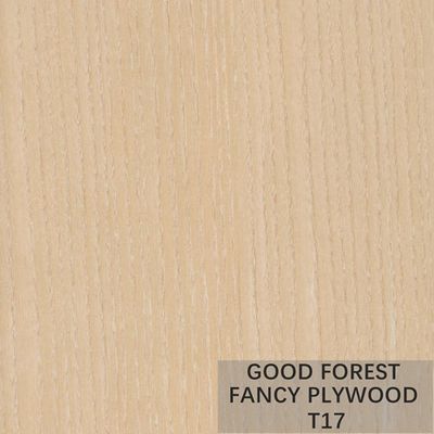 OEM Ash Veneer Plywood Sheets Fancy Aangepaste de Dienststeun