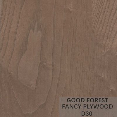 OEM Ash Veneer Plywood Sheets Fancy Aangepaste de Dienststeun