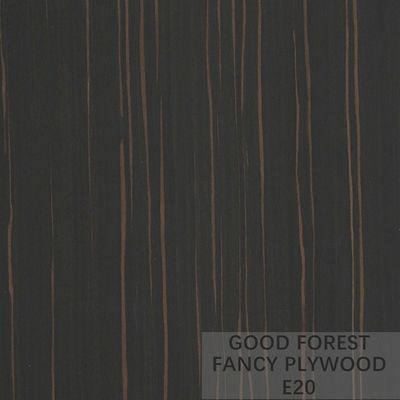 ODM Buitensporig Triplex Raad Aangepast Ebony Veneer Plywood Panel