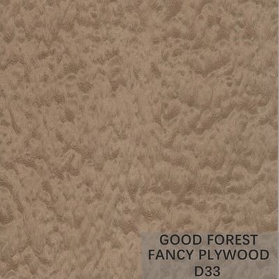 Het aangepaste Burl Veneer Plywood Board Fancy-Vernisje van het Wortelkanaal