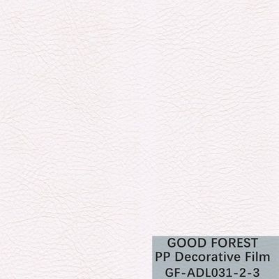 OEM Afgevlakte van de de Film Zuivere Kleur van pp Decoratieve Korrel van de de Reeksbarst