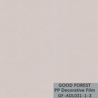 OEM Afgevlakte van de de Film Zuivere Kleur van pp Decoratieve Korrel van de de Reeksbarst