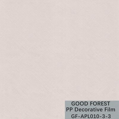 Aangepaste Decoratieve Film 0.120.30mm van pp Zuivere de Matrijskorrel van de Kleurenreeks