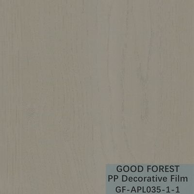 Het Substraatoppervlakten van de rekbaarheidspp Decoratieve Film met Misty Rain Grain