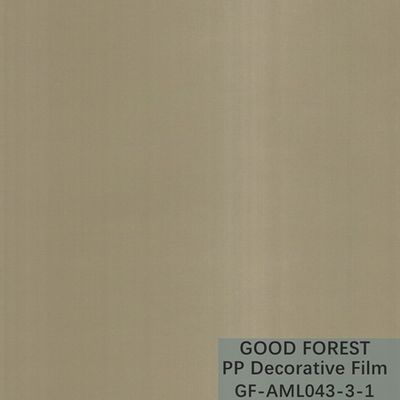 Trekt de Decoratieve Film van de metaalreeks pp 1250mm/1260mm Breedte Draadkorrel