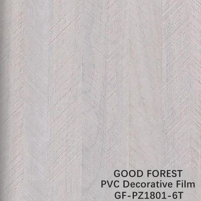 Decoratieve pvc-Film voor Korreltype van de Meubilairdoek Goede Vloeibaarheid