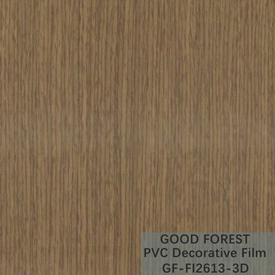 Van de de Filmkras van vloeibaarheidspvc Decoratieve de Weerstands Houten Korrel