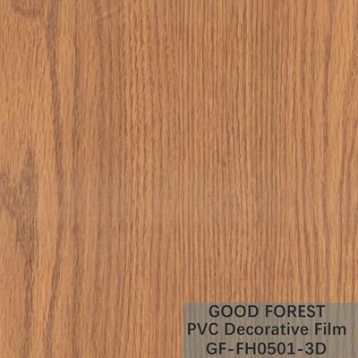 Van de de Filmkras van vloeibaarheidspvc Decoratieve de Weerstands Houten Korrel