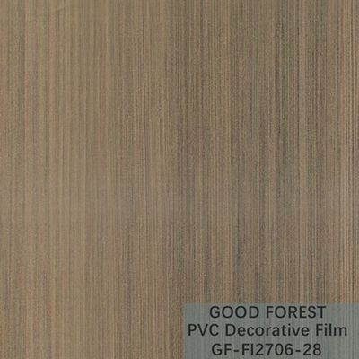 Van de de Filmkras van vloeibaarheidspvc Decoratieve de Weerstands Houten Korrel