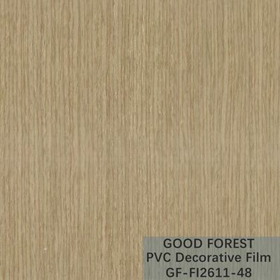 Van de de Filmkras van vloeibaarheidspvc Decoratieve de Weerstands Houten Korrel