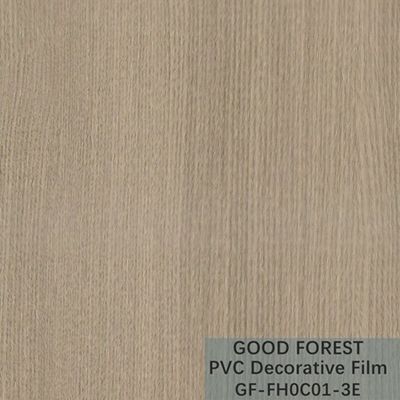 De Decoratieve Film van verkeerspvc 0,25 - 0.60mm Dikte Houten Korrel