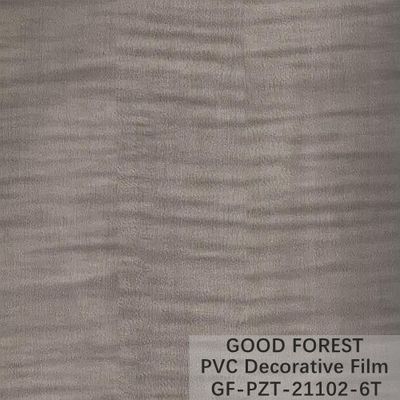 De Decoratieve Film van verkeerspvc 0,25 - 0.60mm Dikte Houten Korrel