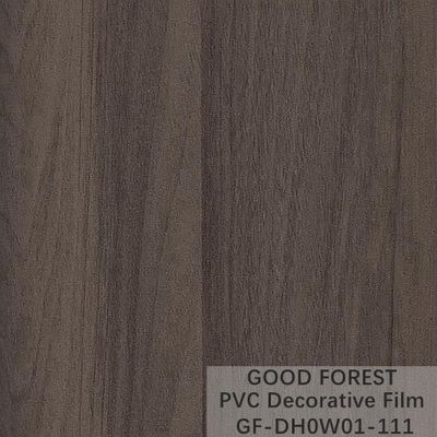 De Decoratieve Film van verdelingspvc 0.25mm - 0.60mm Dikte Donker Grey Color
