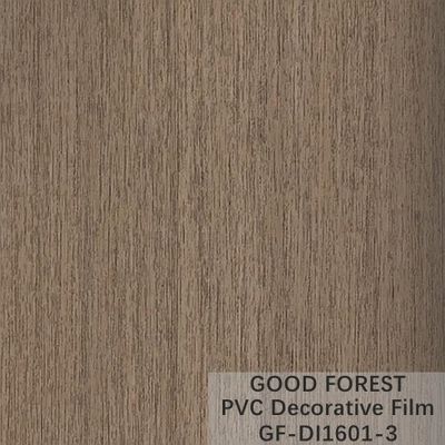 De Decoratieve Film van verdelingspvc 0.25mm - 0.60mm Dikte Donker Grey Color