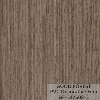De Decoratieve Film van verdelingspvc 0.25mm - 0.60mm Dikte Donker Grey Color