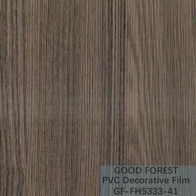 De Decoratieve Film van verdelingspvc 0.25mm - 0.60mm Dikte Donker Grey Color