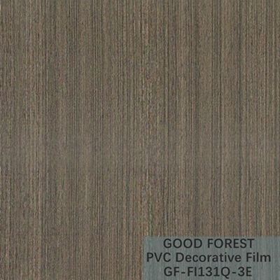 De Decoratieve Film van verdelingspvc 0.25mm - 0.60mm Dikte Donker Grey Color