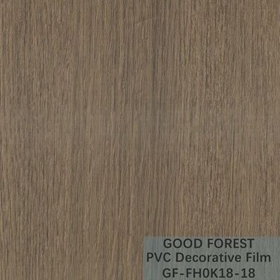 De Decoratieve Film van verdelingspvc 0.25mm - 0.60mm Dikte Donker Grey Color