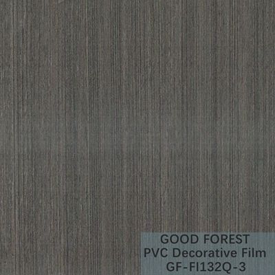 De Decoratieve Film van verdelingspvc 0.25mm - 0.60mm Dikte Donker Grey Color
