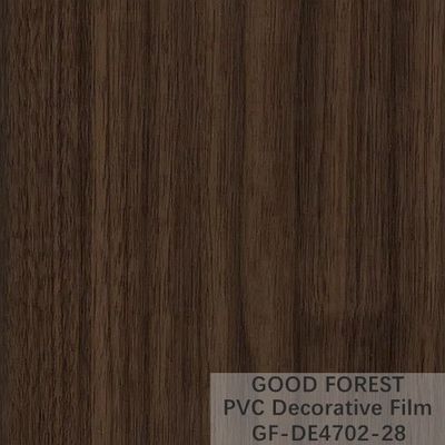 Houten Korrel Donkere Houten Film Decoratieve 0.25mm - 0.60mm Dikte