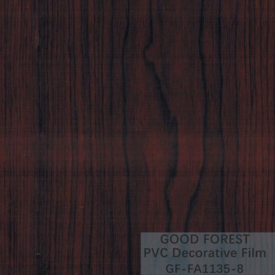 Houten Korrel Donkere Houten Film Decoratieve 0.25mm - 0.60mm Dikte