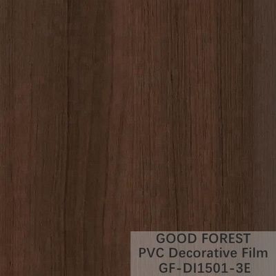 Houten Korrel Donkere Houten Film Decoratieve 0.25mm - 0.60mm Dikte