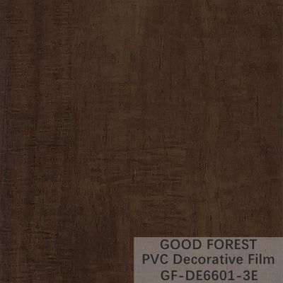 Houten Korrel Donkere Houten Film Decoratieve 0.25mm - 0.60mm Dikte
