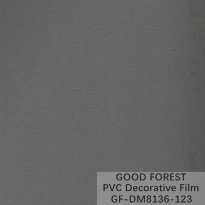 Wallboard van het de Filmleer van pvc Decoratieve de Korrel Goede Vloeibaarheid