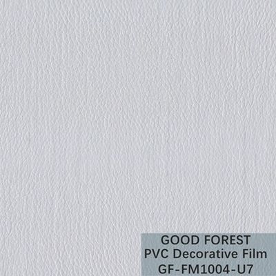 Wallboard van het de Filmleer van pvc Decoratieve de Korrel Goede Vloeibaarheid