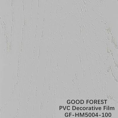 Decoratieve pvc-Houten de Korrel Zuivere Kleur 100 van de Blaarfilm Type