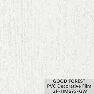 Van de de Film Houten Korrel van pvc van GW Decoratieve OEM van de het Meubilairfilm van pvc Steun