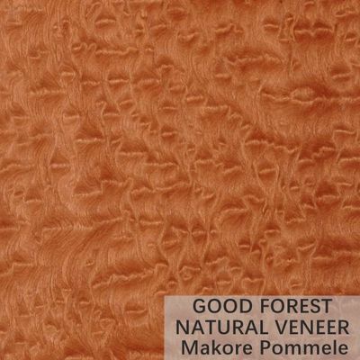 Van de het Vernisjekroon van kleurenmakore de Natuurlijke Houten de Besnoeiingskorrel Aangepaste Dienst